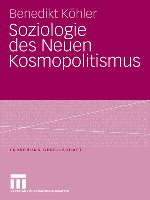 cover image of Soziologie des Neuen Kosmopolitismus